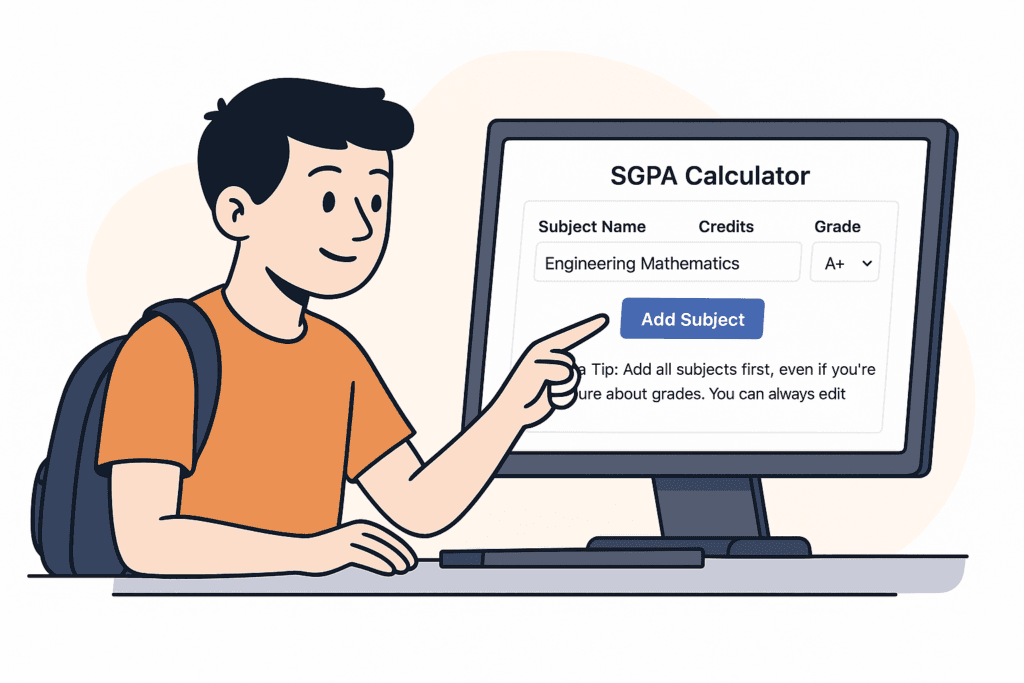 sgpa calculator