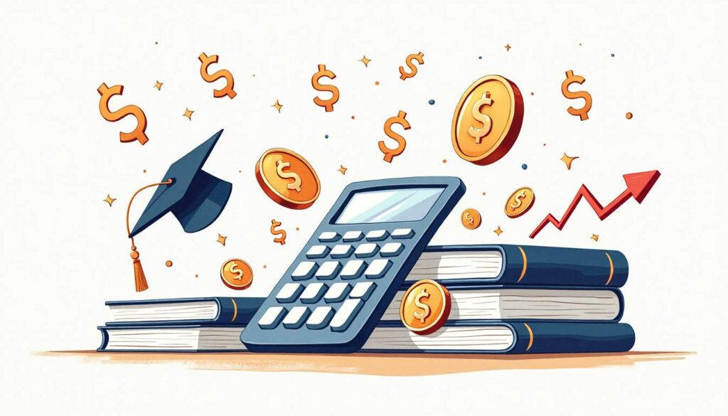how education loan interest calculated in india